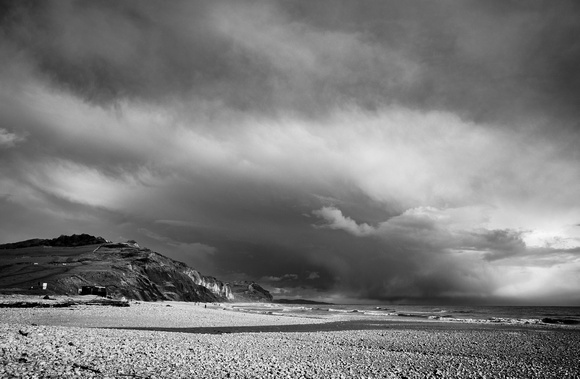Rain Clouds Over Lyme Bay, 2021