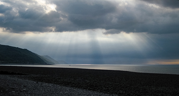 Cloudscape over the North Somerset coast, 2009