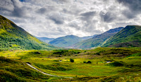 Valley in the Scottish Highlands, 2012